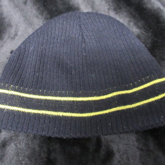 Psychopathic Records Insane Clown Posse ICP Knit Beanie Black and Yellow - Picture 2 of 4